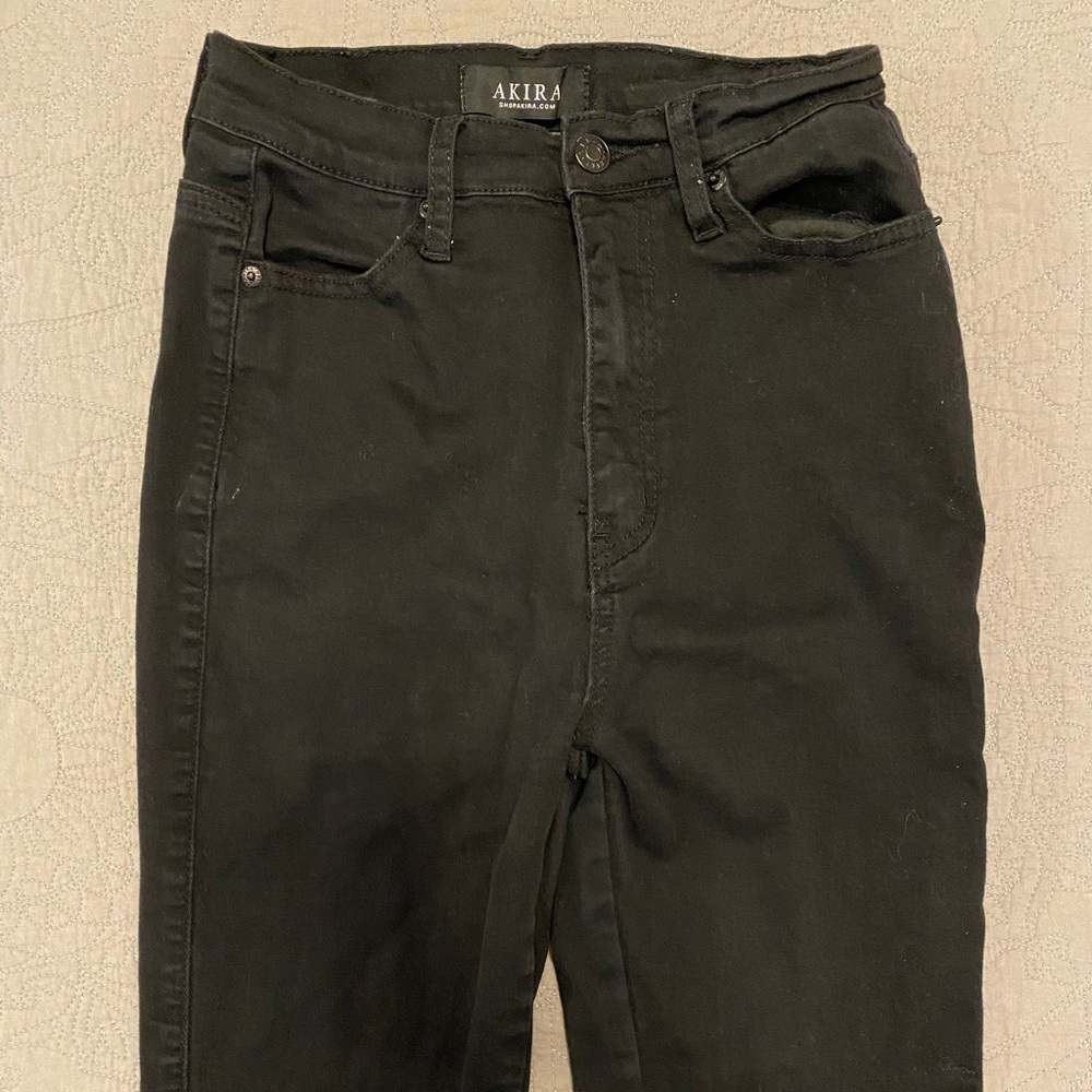 Akira High Waisted Black jeggings